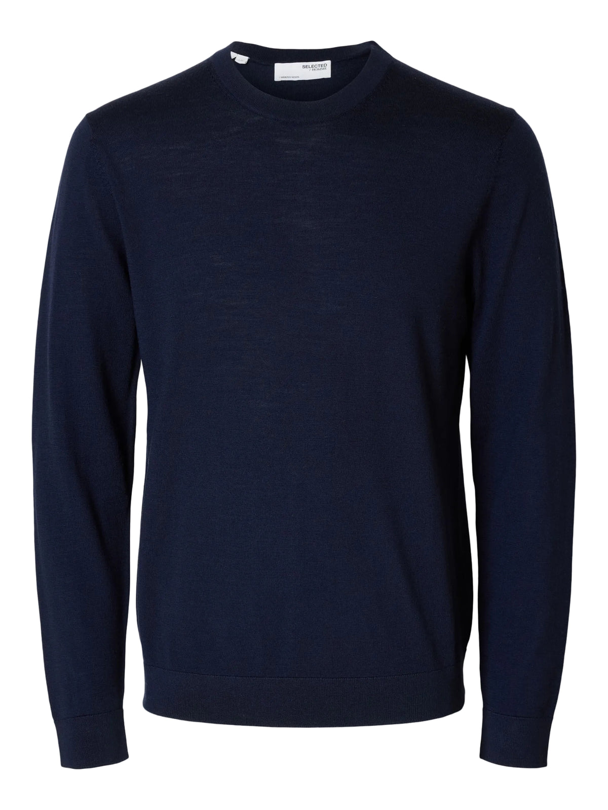 Selected 100% Merino Wool Crew Neck Jumper