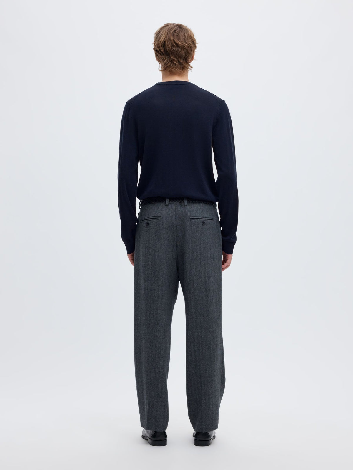 Selected 100% Merino Wool Crew Neck Jumper