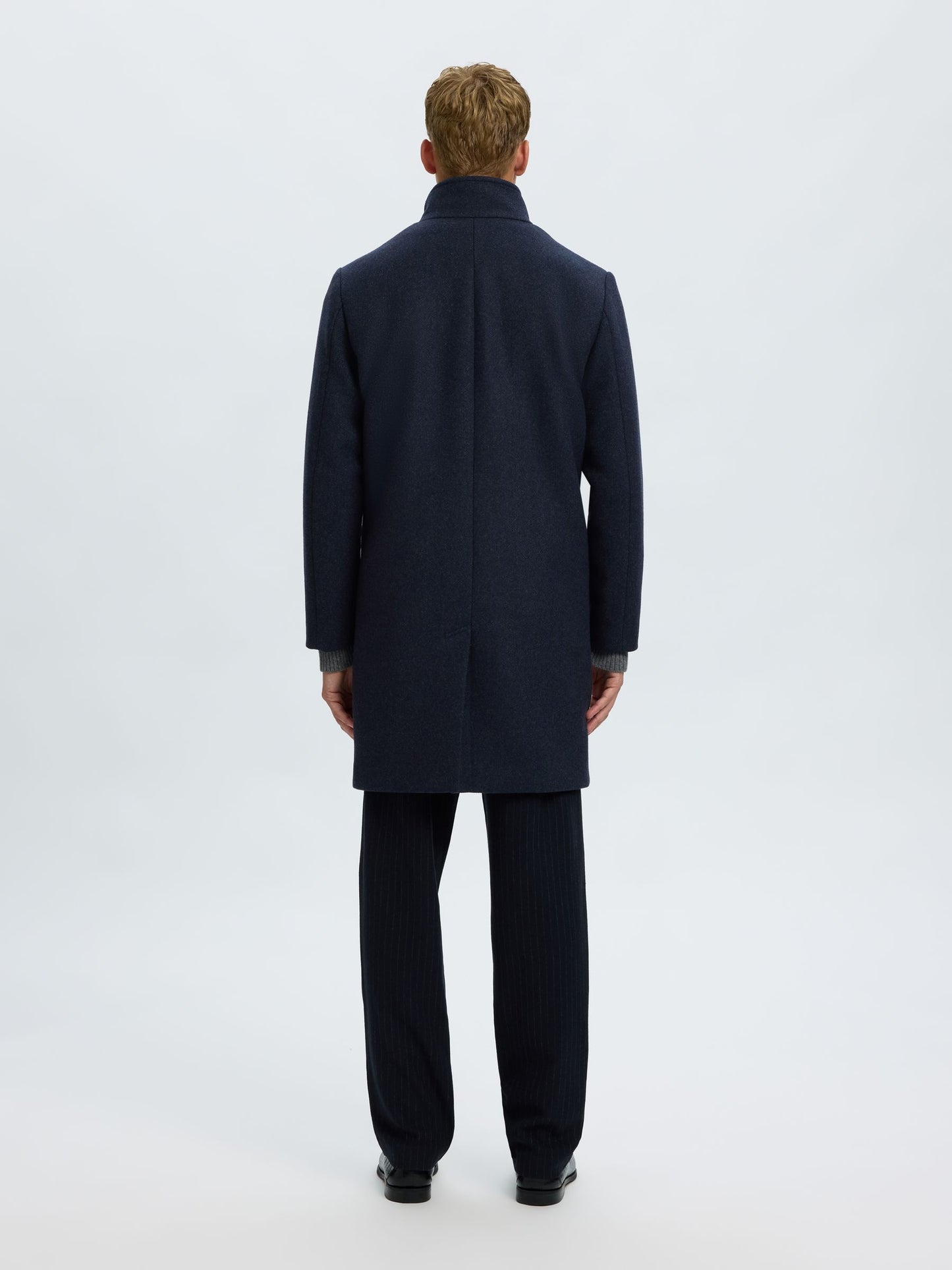 Selected Long Wool Blend Coat