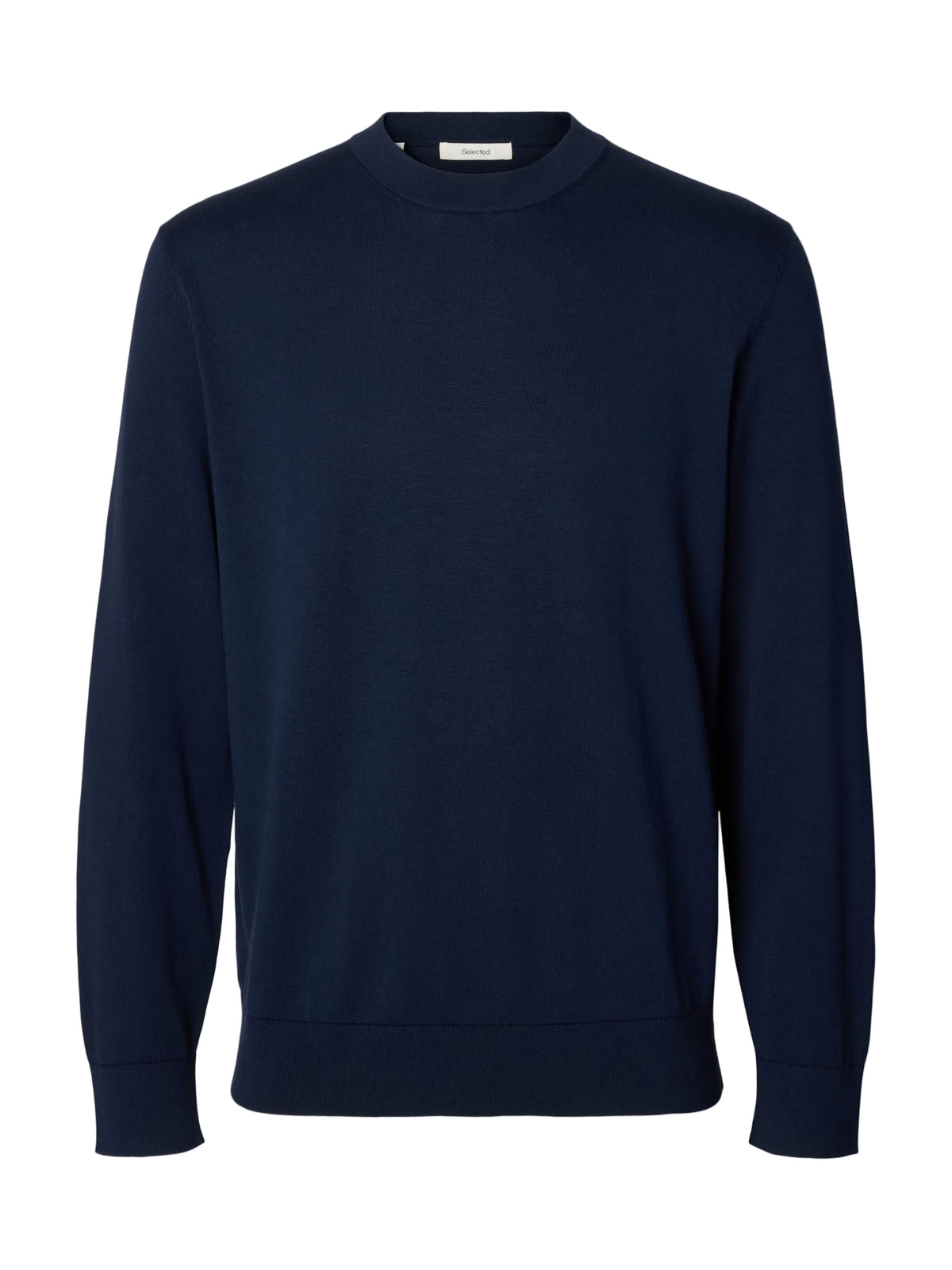Selected Homme Torino Cotton Crew Neck Jumper