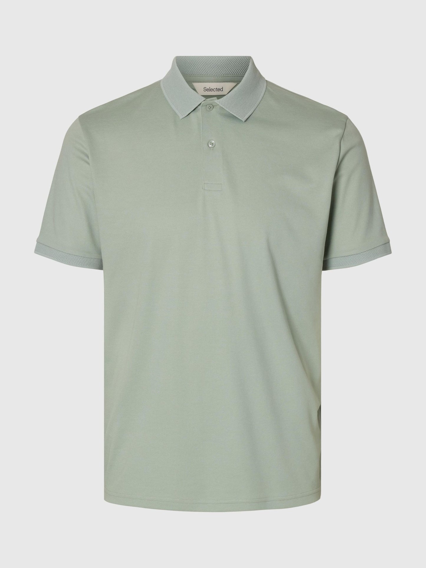 Selected Knitted Polo Shirt