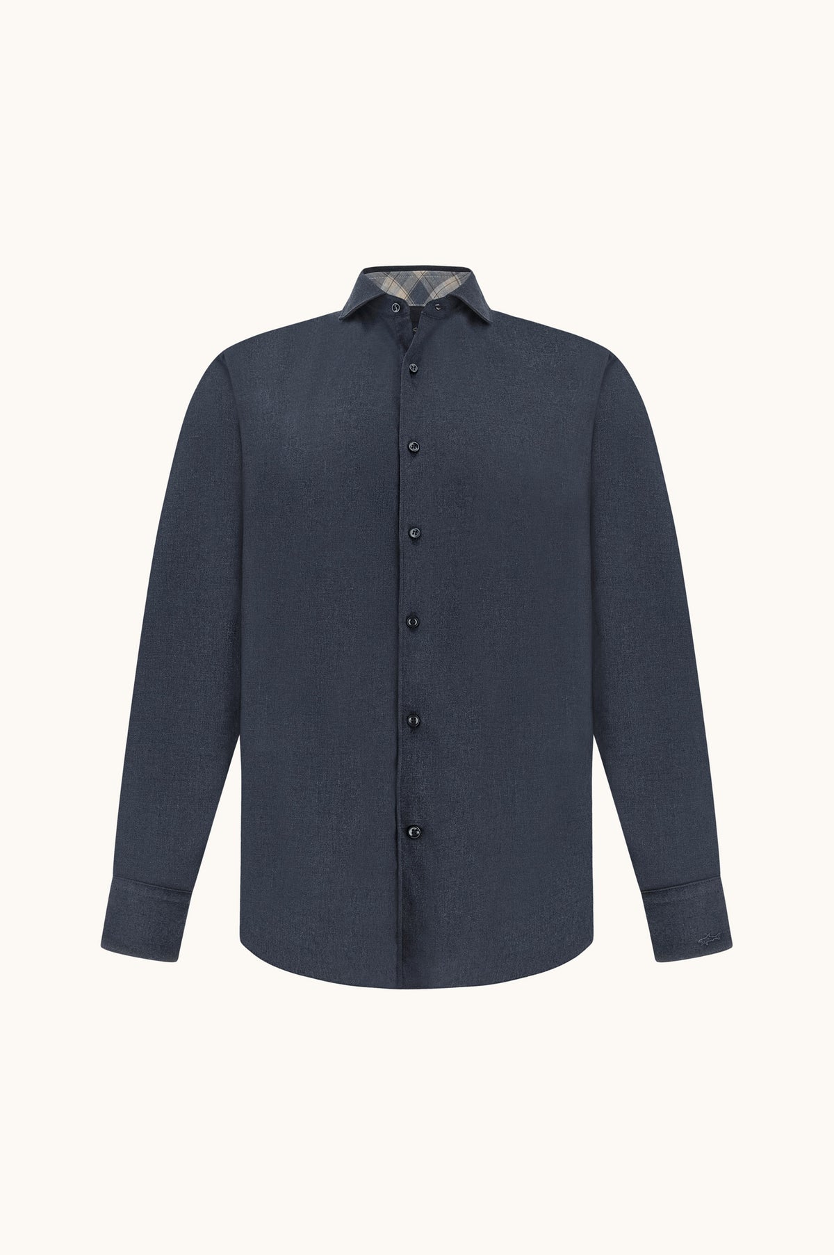 Paul & Shark Textured Cotton Shirt - Blue