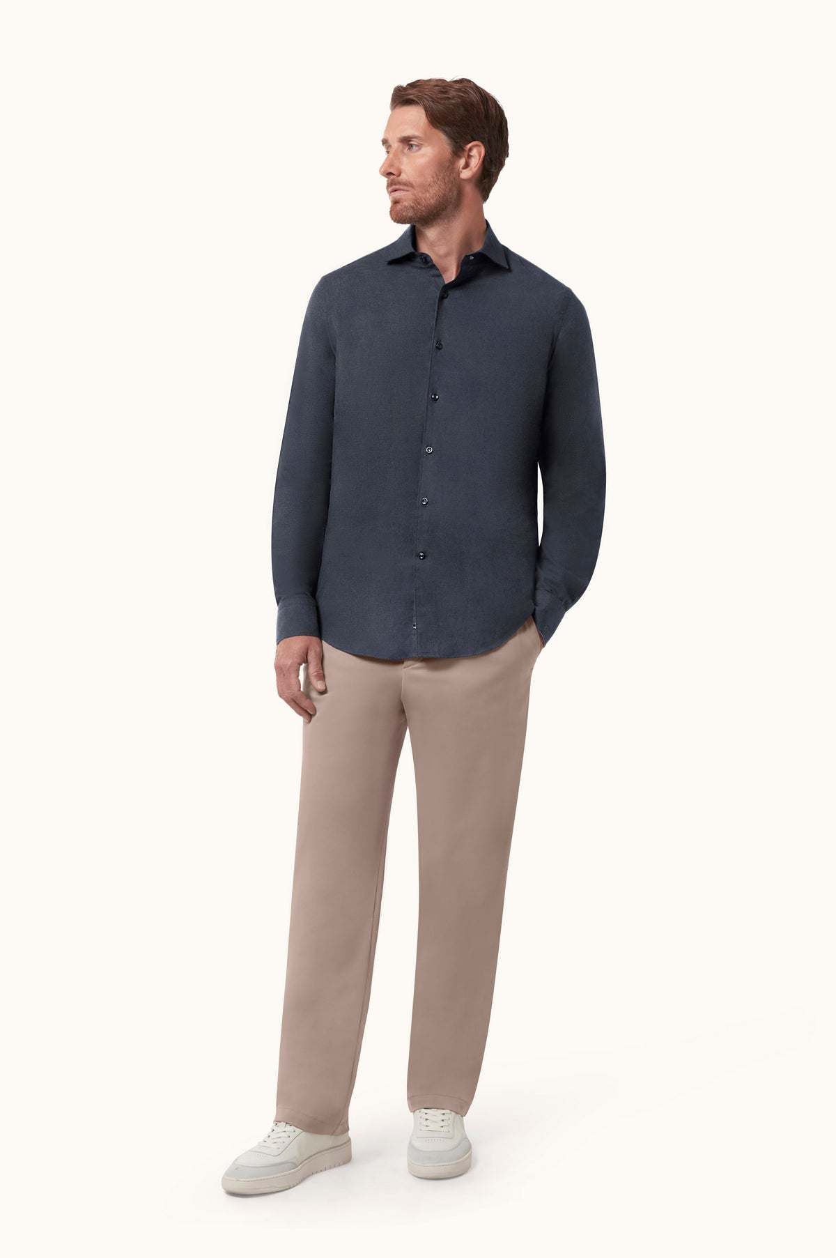 Paul & Shark Textured Cotton Shirt - Blue