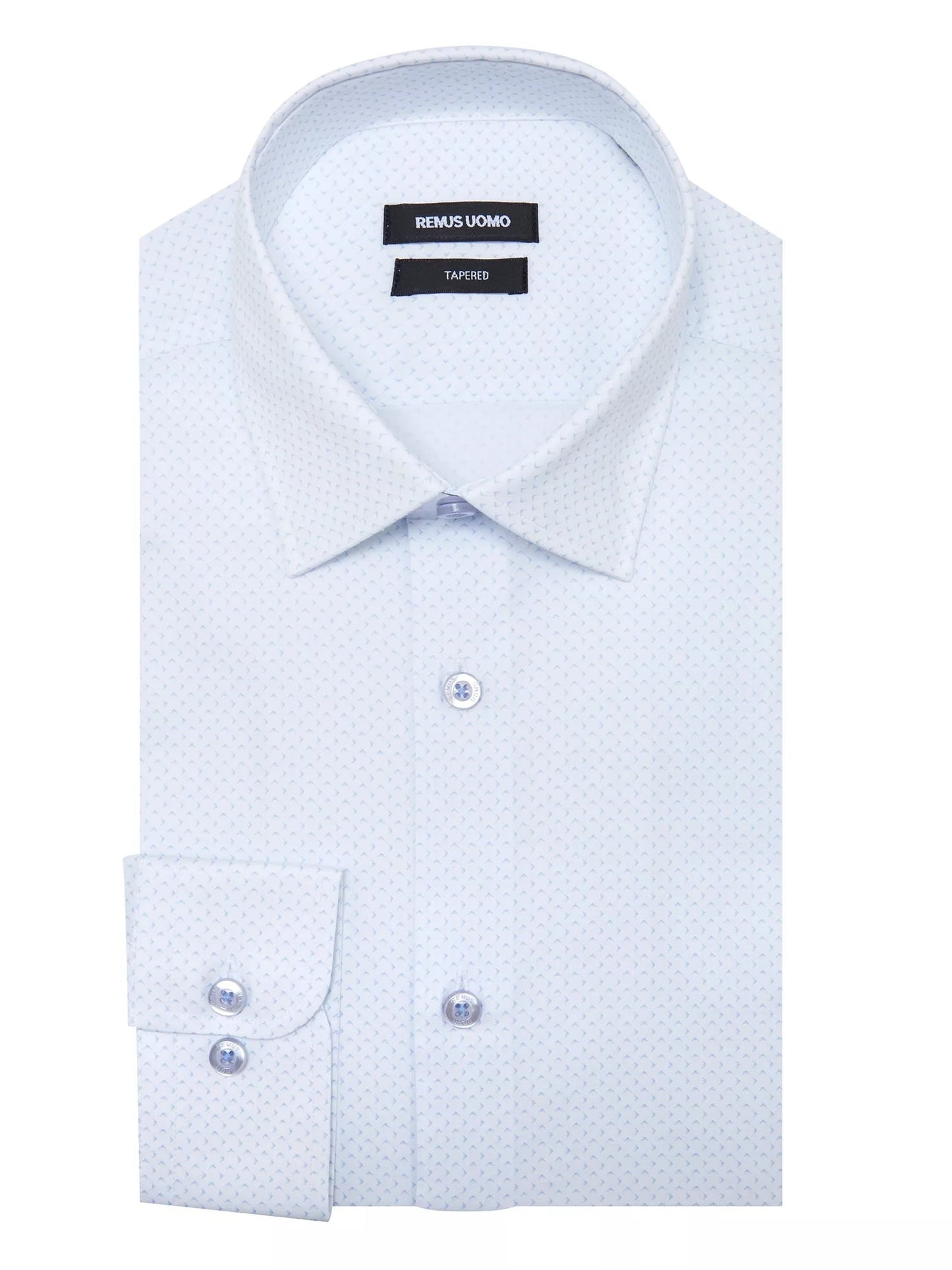 Remus Uomo Micro Pattern Tapered Fit Shirt