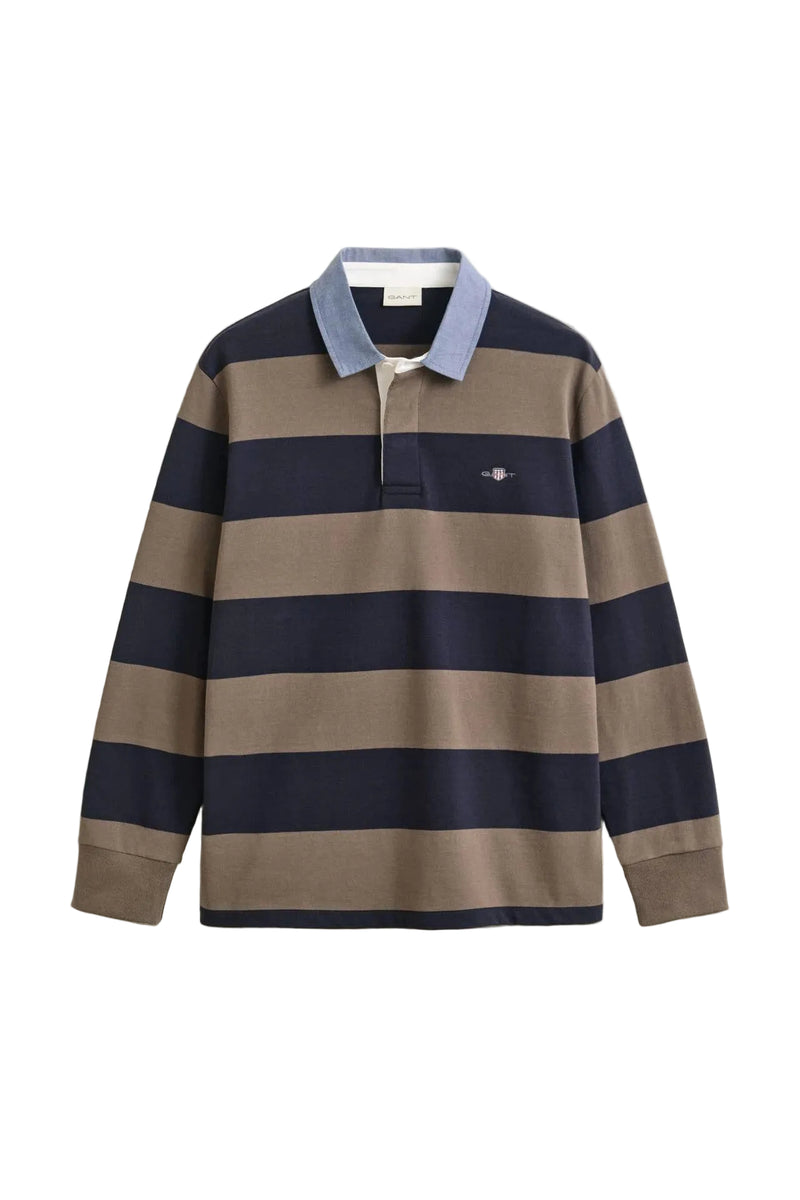 Gant Classic Heavy Rugger - Faded Taupe