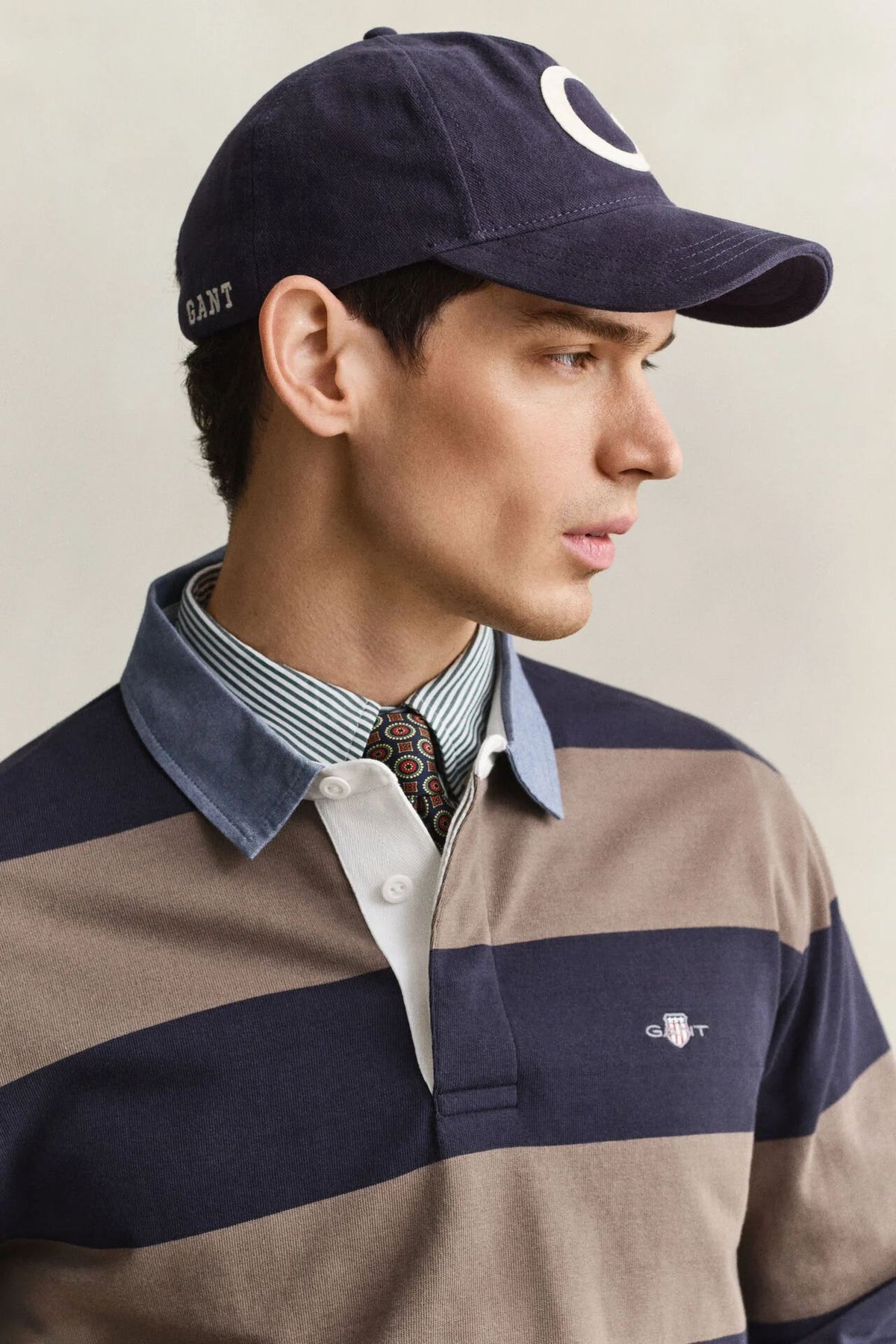 Gant Classic Heavy Rugger - Faded Taupe