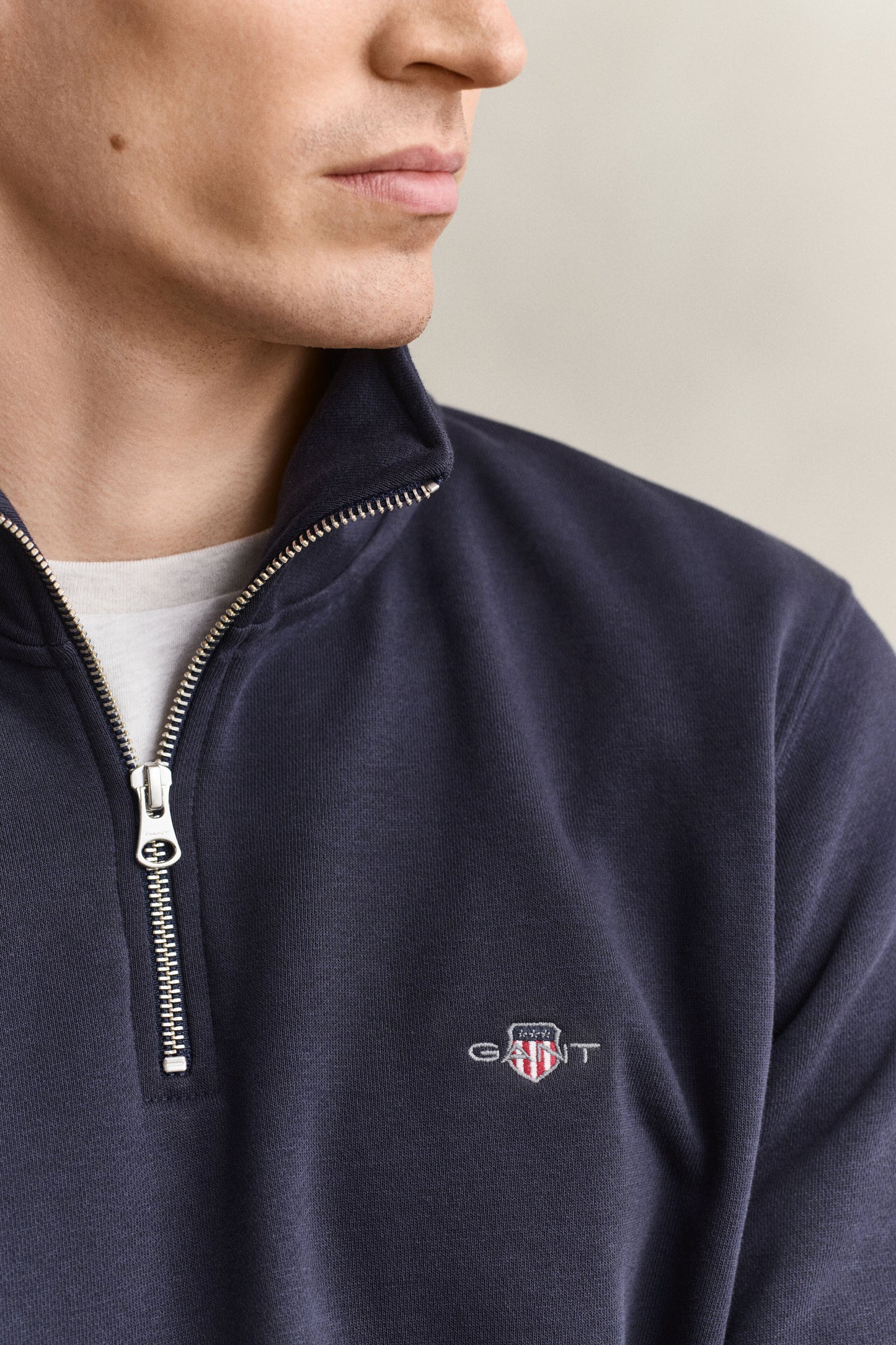 Gant Shield Half-Zip Sweatshirt