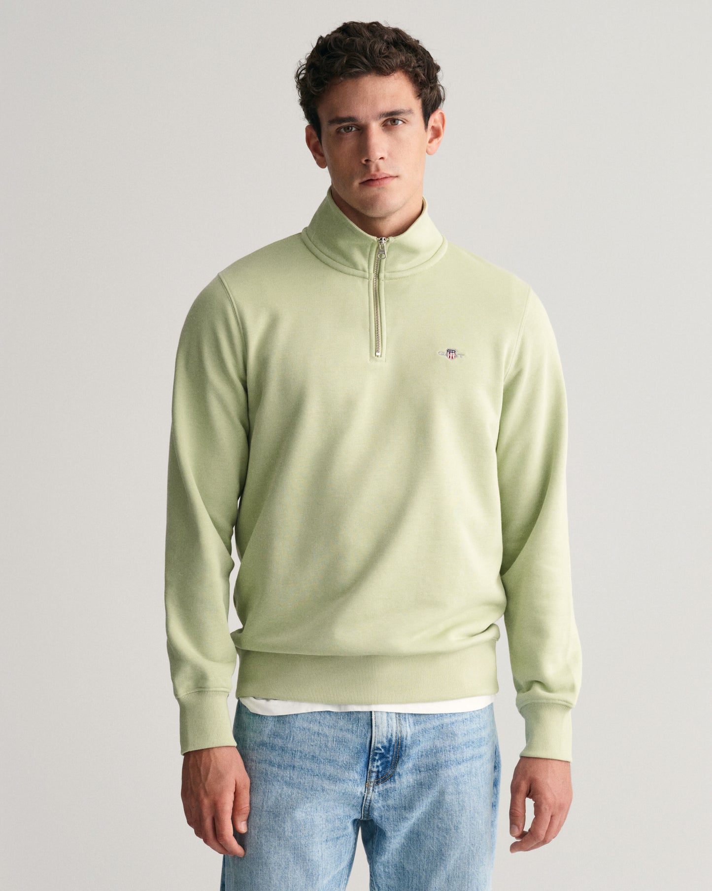 Gant Shield Half-Zip Sweater