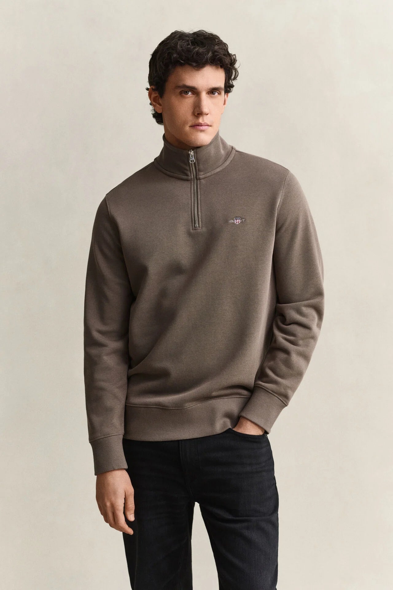 Gant Shield Half-Zip Sweatshirt