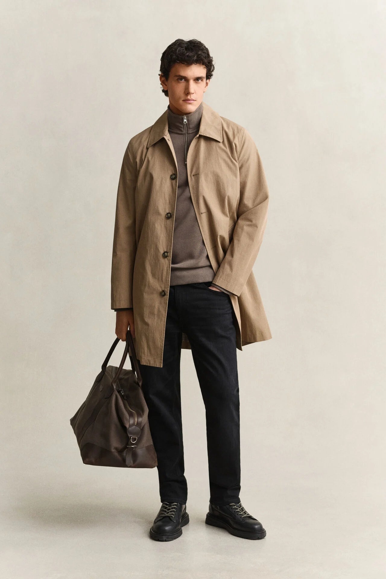 Gant Shield Half-Zip Sweatshirt