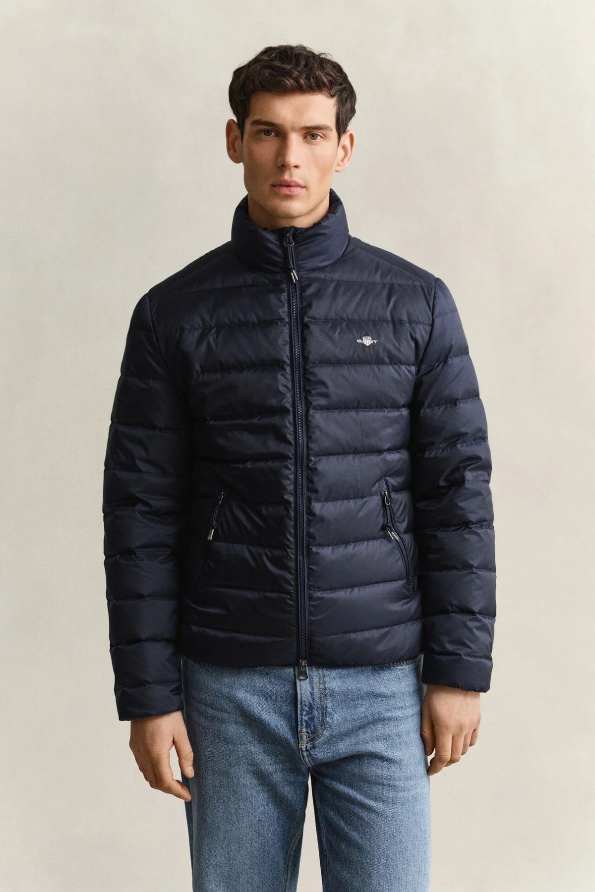 GANT Light Down Jacket – Navy