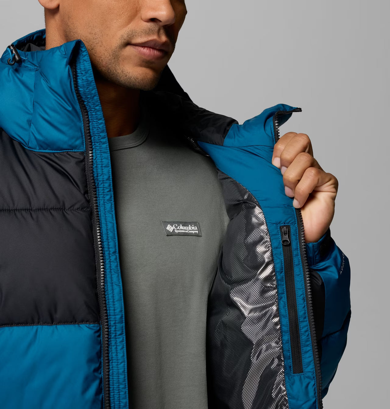 Columbia Pike Lake II Hooded Puffer Jacket – Men's