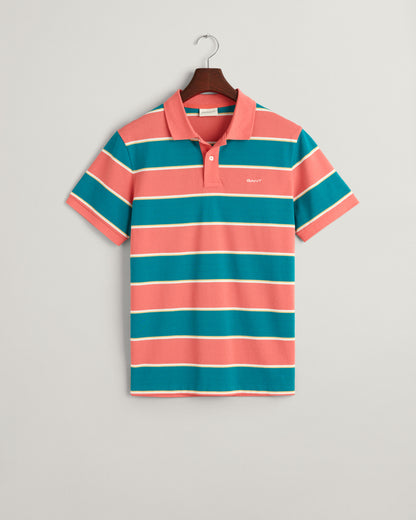 Gant Stripe Pique Polo Shirt