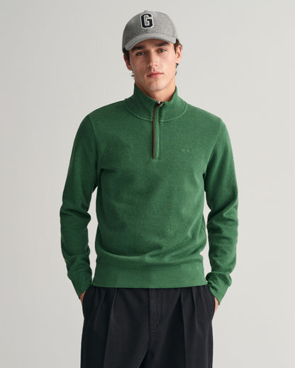 Gant Sacker Rib Half-Zip Sweatshirt