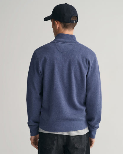 Gant Sacker Rib Half-Zip Sweatshirt