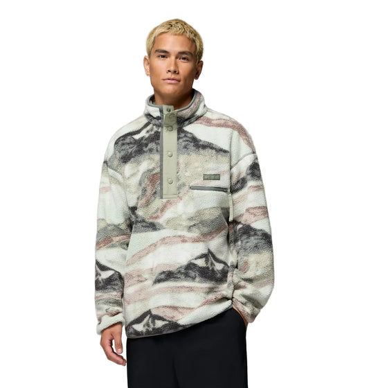 Columbia Helvetia II Printed Half Snap Fleece - Sedona Sage
