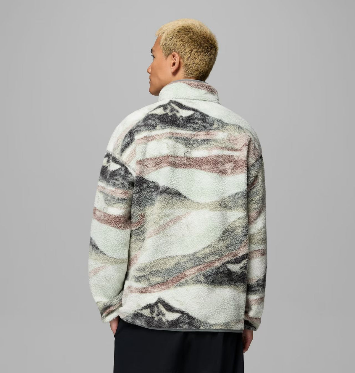 Columbia Helvetia II Printed Half Snap Fleece - Sedona Sage