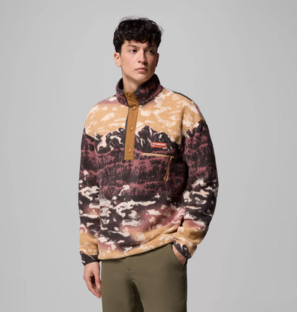 Helvetia Printed Half Snap Fleece