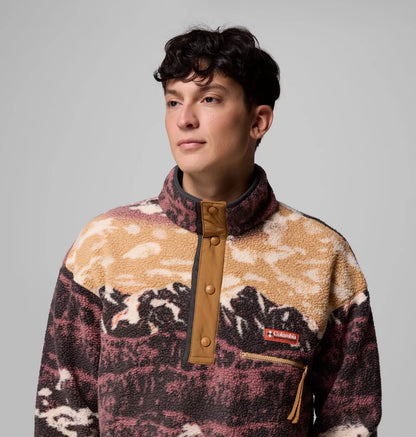 Helvetia Printed Half Snap Fleece