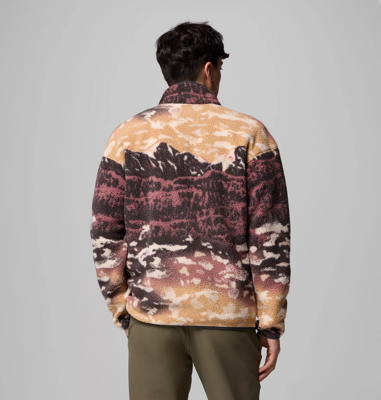 Helvetia Printed Half Snap Fleece