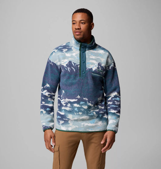Helvetia Printed Half Snap Fleece