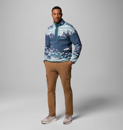 Helvetia Printed Half Snap Fleece