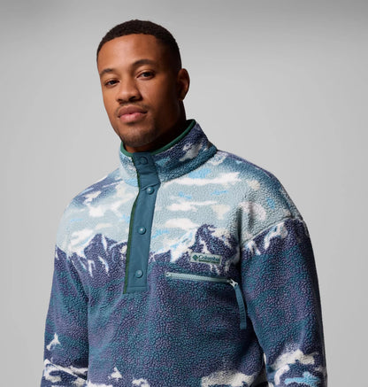 Helvetia Printed Half Snap Fleece