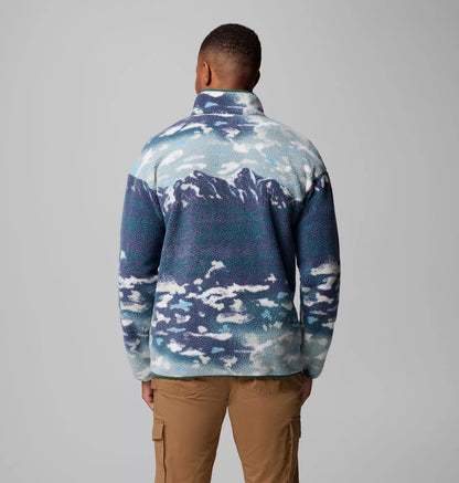 Helvetia Printed Half Snap Fleece