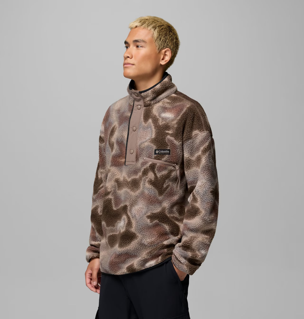 Columbia Helvetia Half Snap Fleece | Men's Outdoor Layering Fleece