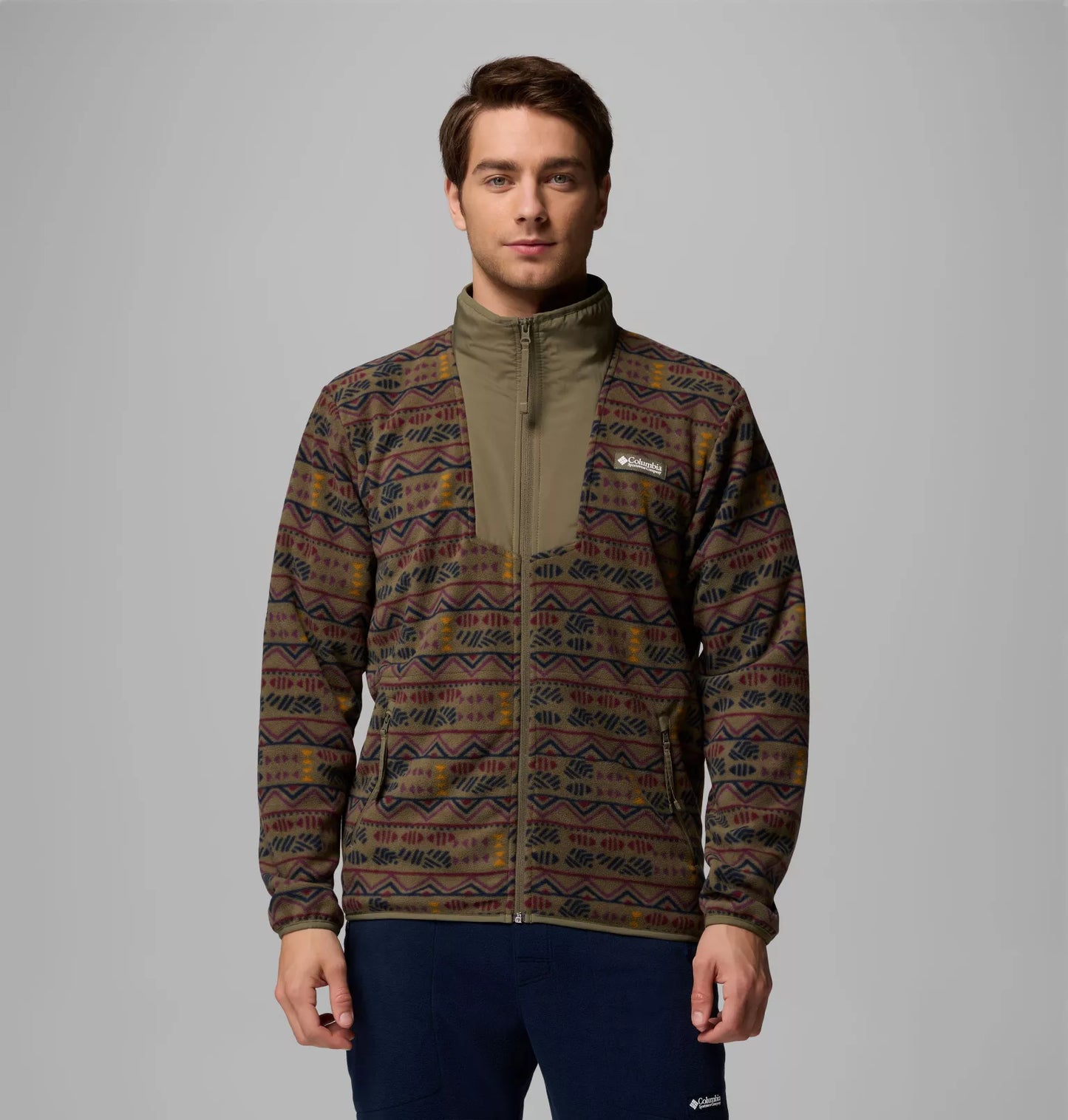 Sequoia Grove Printed Full Zip Fleece