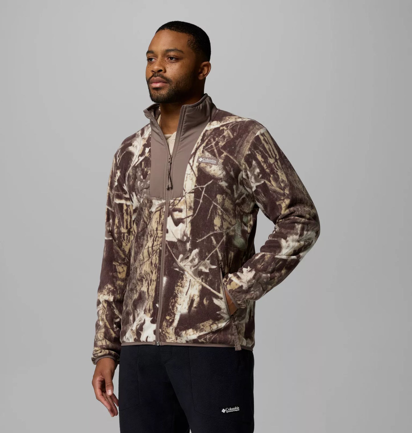 Sequoia Grove Printed Full Zip Fleece