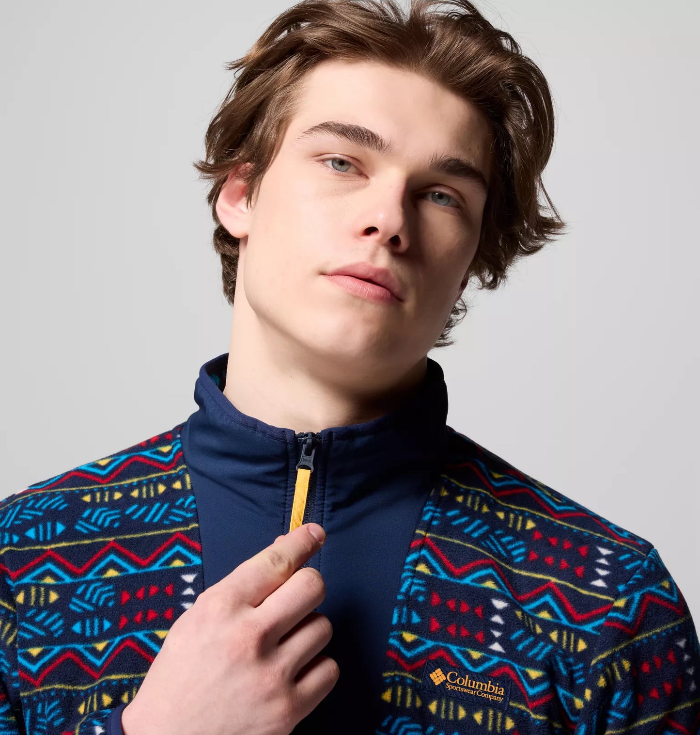Sequoia Grove Printed Full Zip Fleece