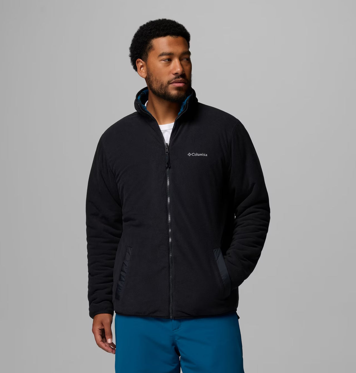 Columbia Winter Pass Reversible Sherpa Fleece Jacket – Phoenix Blue