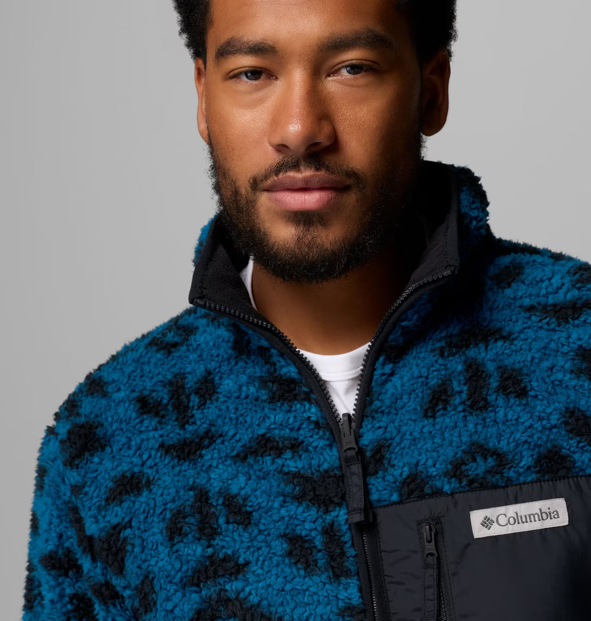 Columbia Winter Pass Reversible Sherpa Fleece Jacket – Phoenix Blue