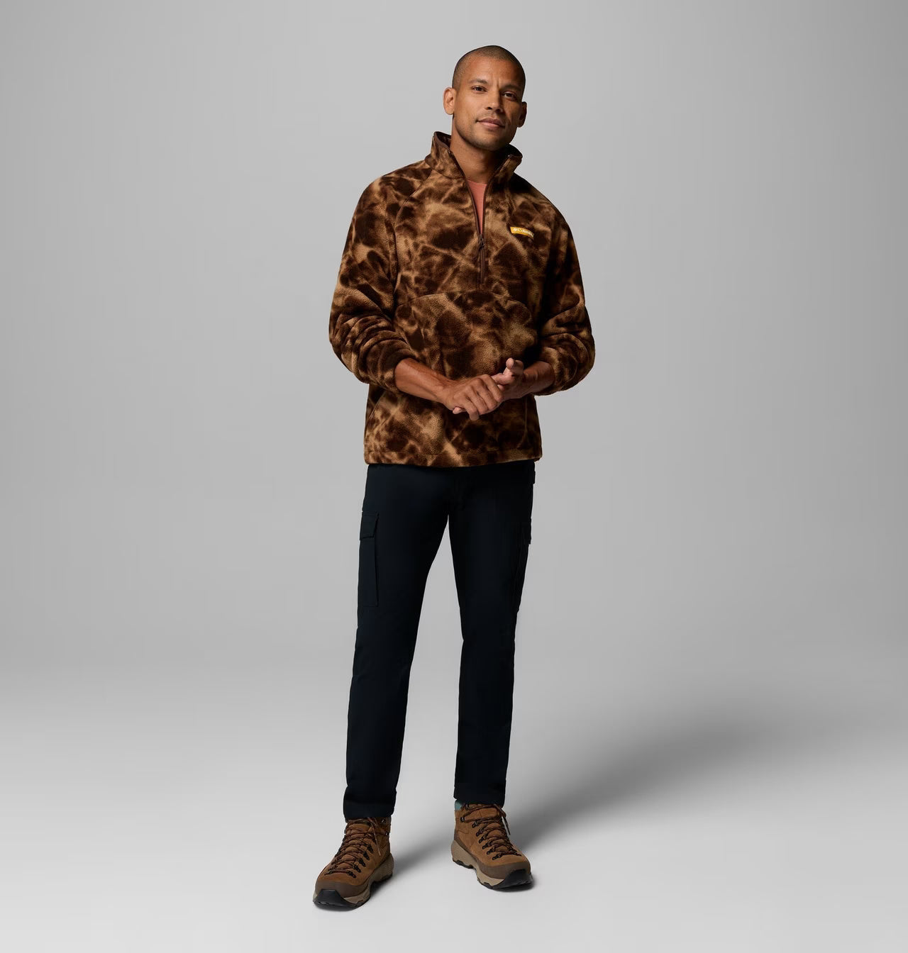 Columbia Timber Crest MTR Printed Half Zip Sherpa Fleece – Men's