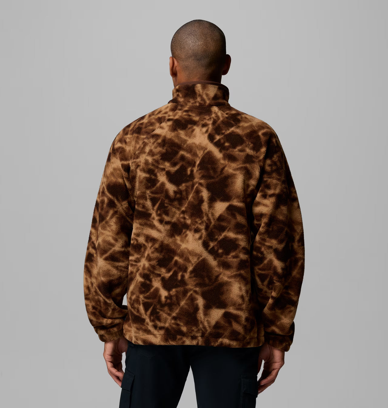 Columbia Timber Crest MTR Printed Half Zip Sherpa Fleece – Men's