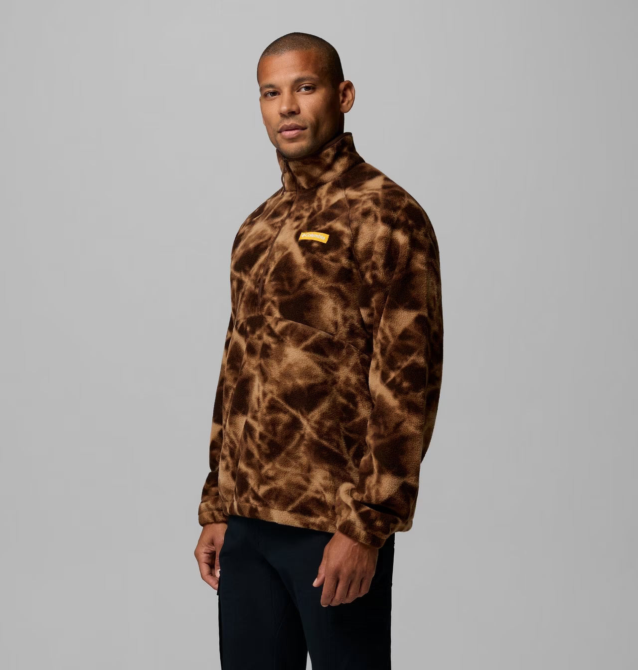 Columbia Timber Crest MTR Printed Half Zip Sherpa Fleece – Men's