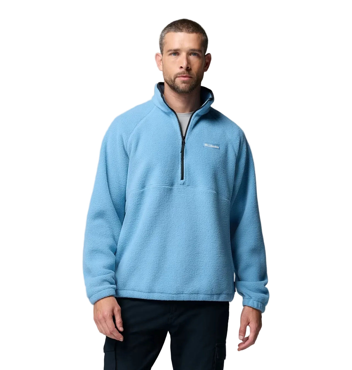 Columbia Timber Crest MTR Half-Zip Fleece – Rainy Day Blue