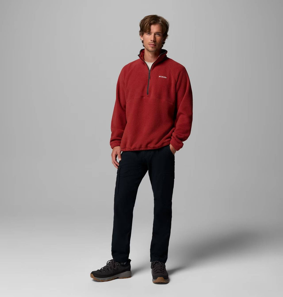 Columbia Timber Crest MTR Half-Zip Fleece – Red