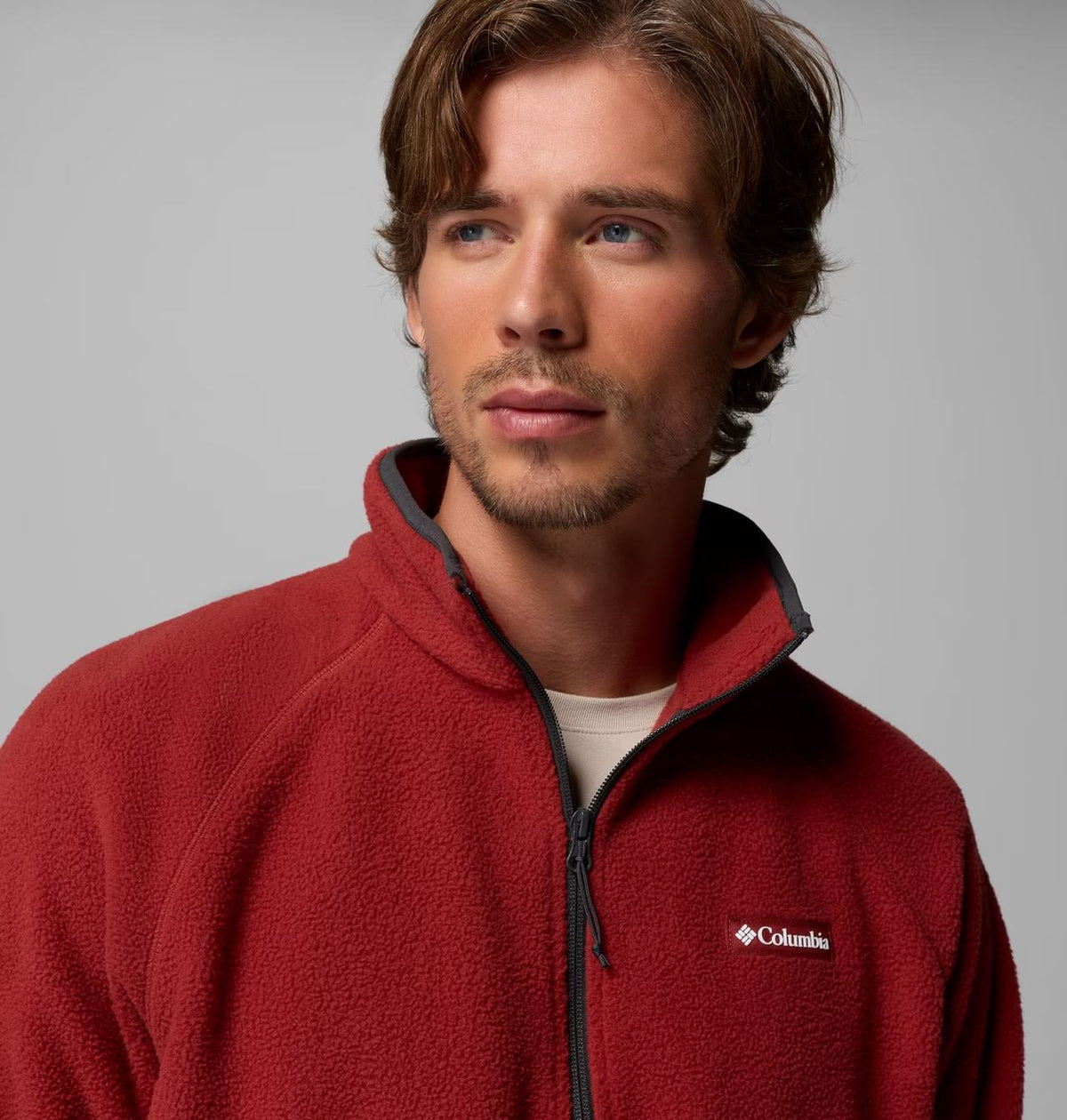 Columbia Timber Crest MTR Half-Zip Fleece – Red