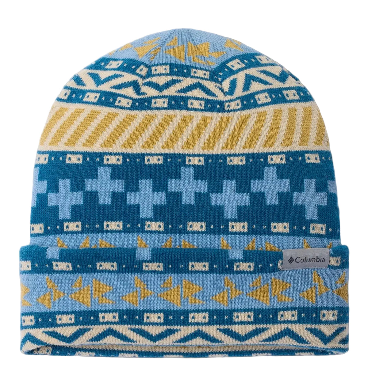 Columbia Jacquard Beanie – Phoenix Blue / Wizard Island