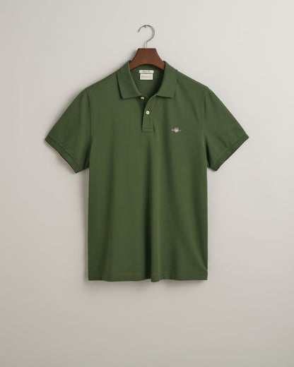 Gant Regular Fit Shield Pique Polo Shirt