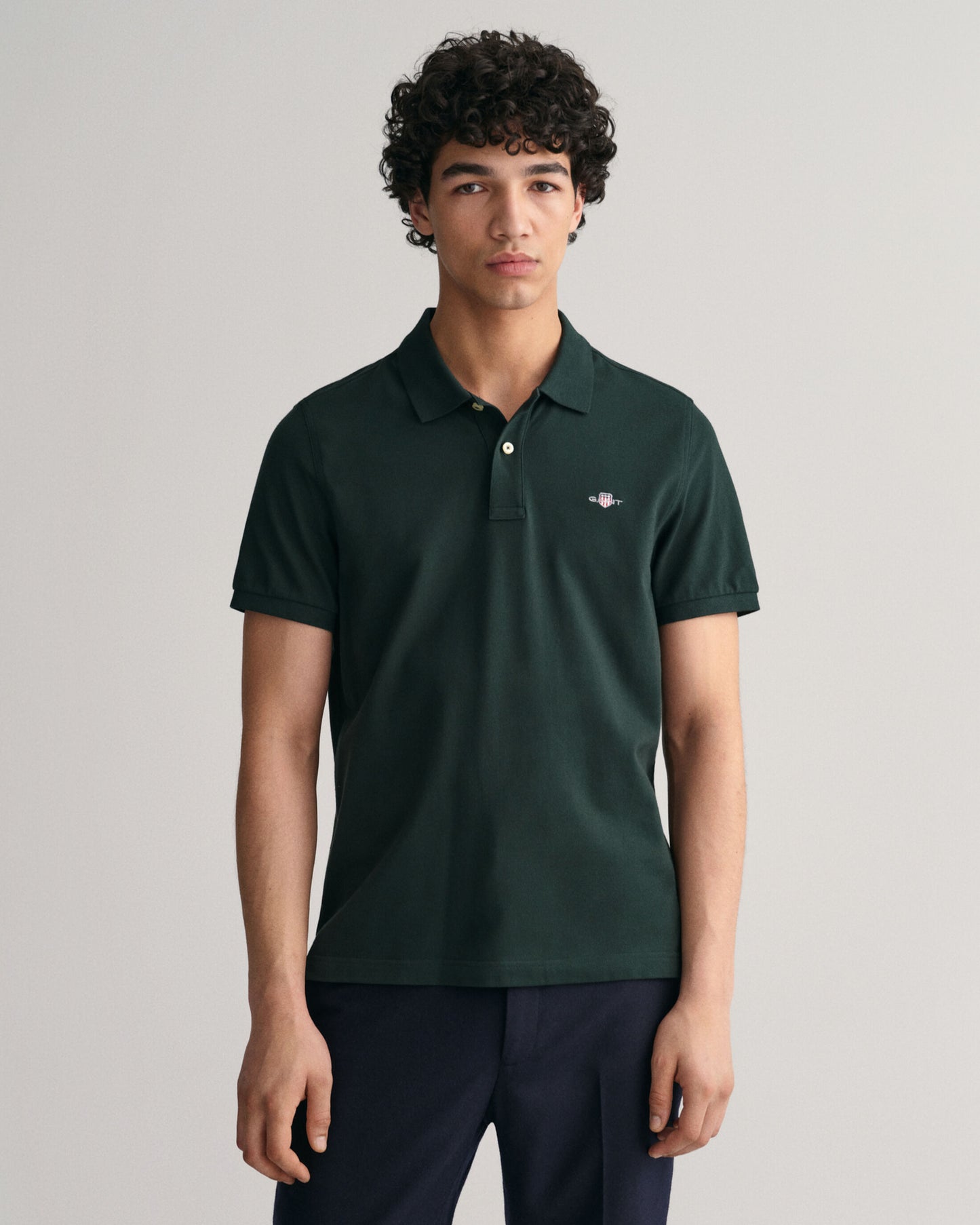 Gant Regular Fit Shield Piqué Polo Shirt