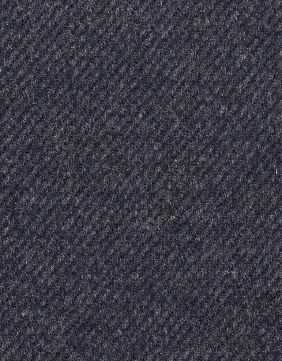 Bugatti Wool-Blend Stand Collar Overcoat - Navy