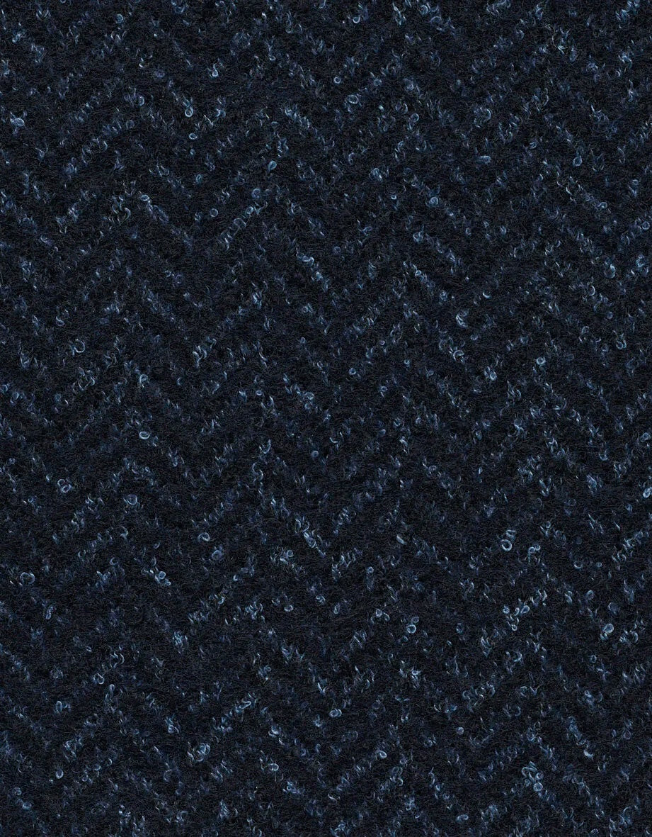 Bugatti Herringbone Overcoat – Navy