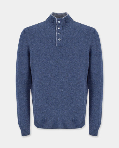 Gran Sasso Wool 1/2 Zip Sweater