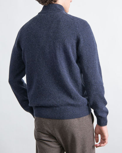 Gran Sasso Wool 1/2 Zip Sweater