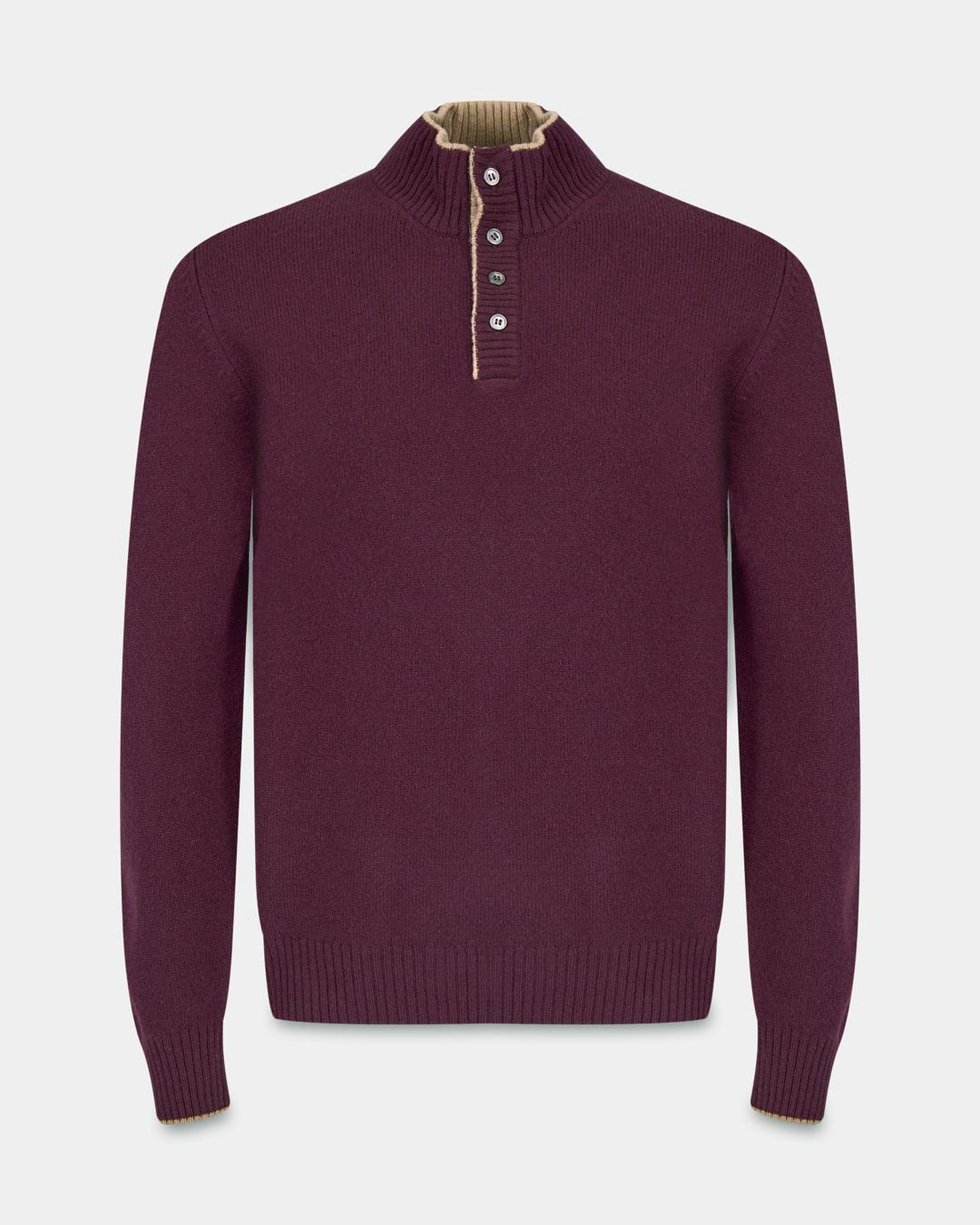 Gran Sasso Wool 1/2 Zip Sweater