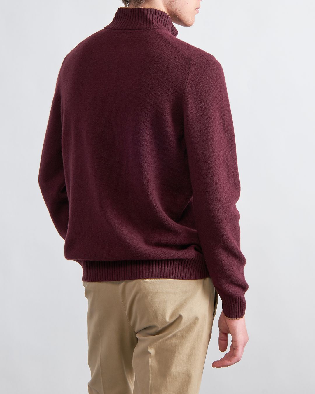 Gran Sasso Wool 1/2 Zip Sweater