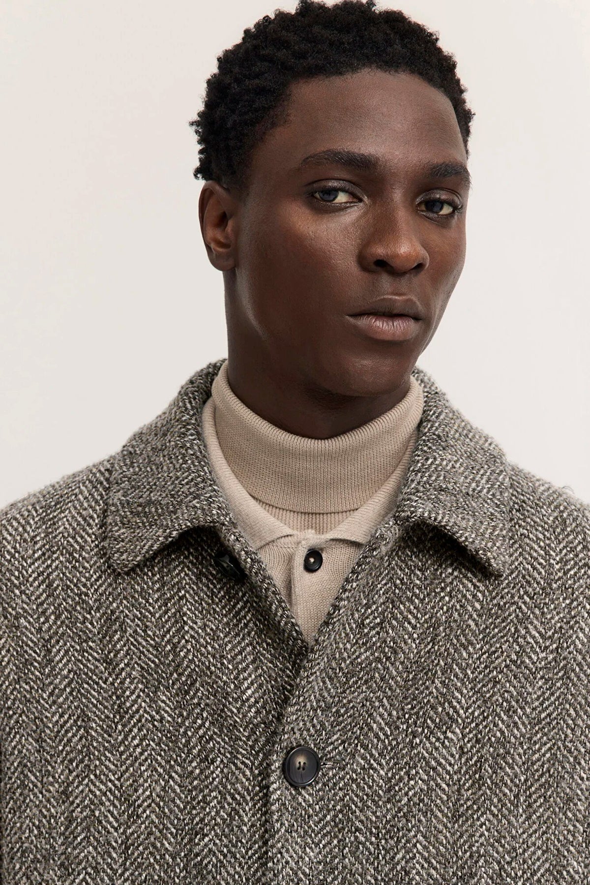 Bugatti Men's Wool Overcoat – Brown